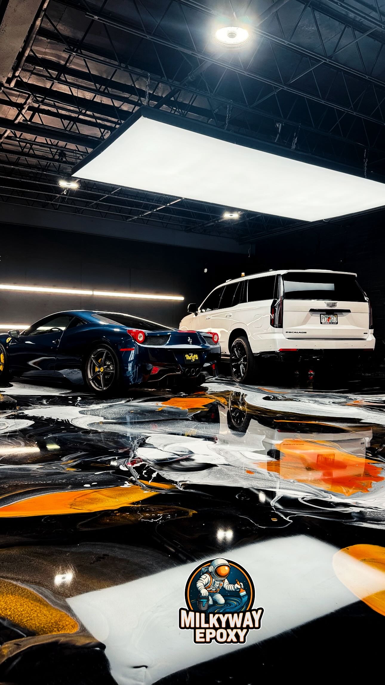 Epoxy floor