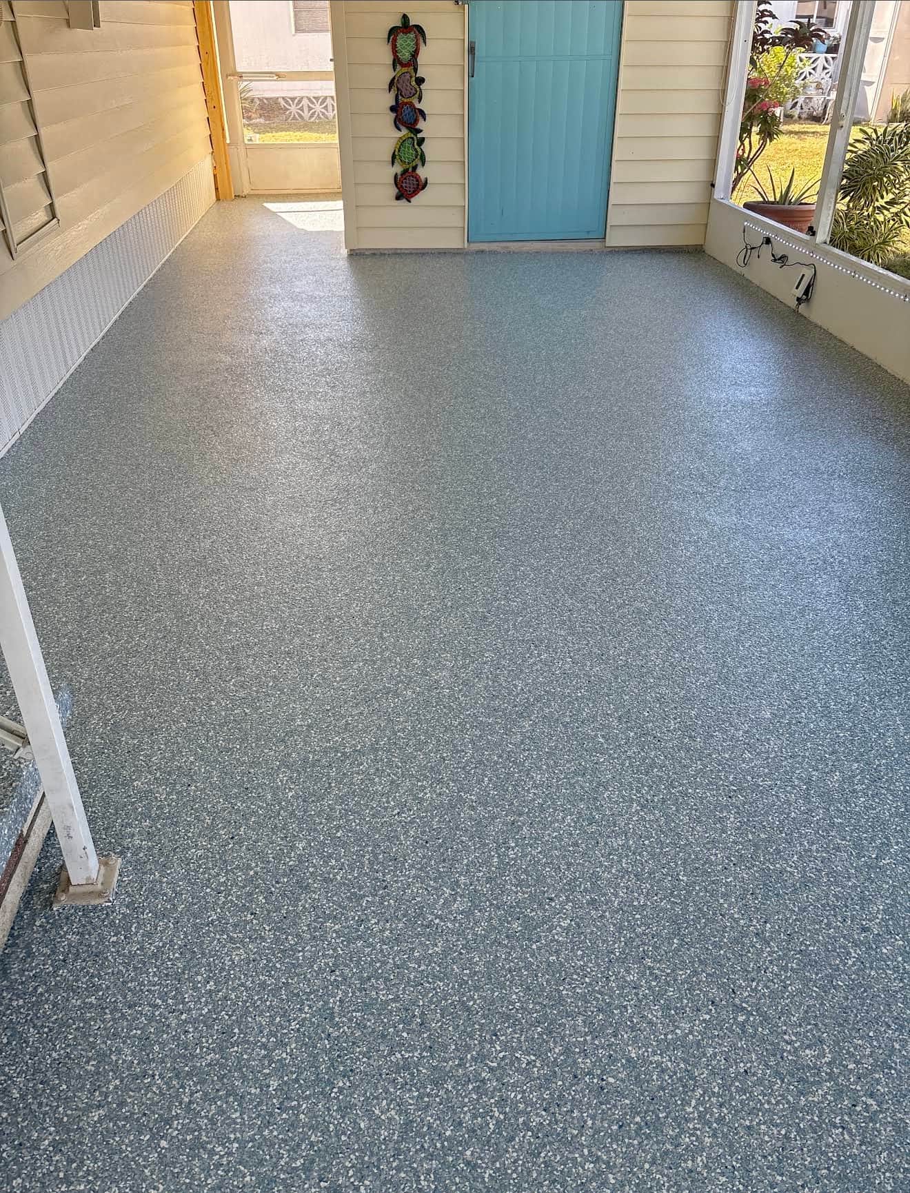 Featured epoxy flooring project