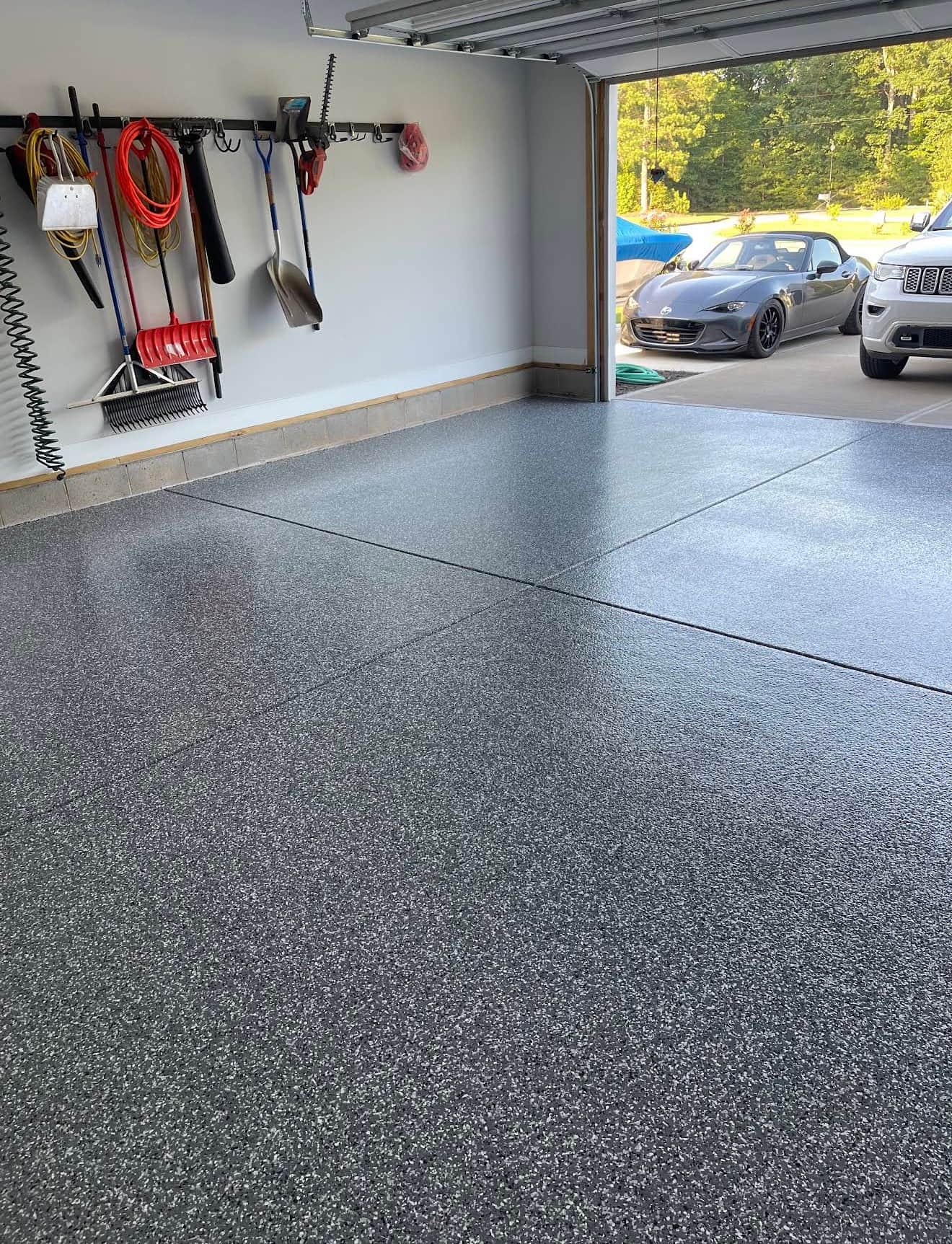 Featured epoxy flooring project
