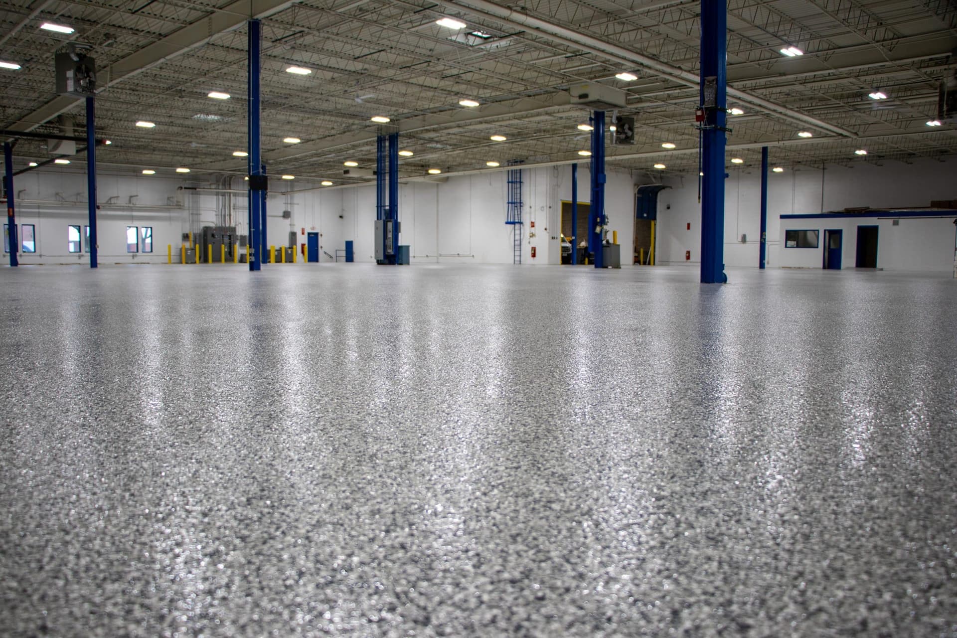 Featured epoxy flooring project
