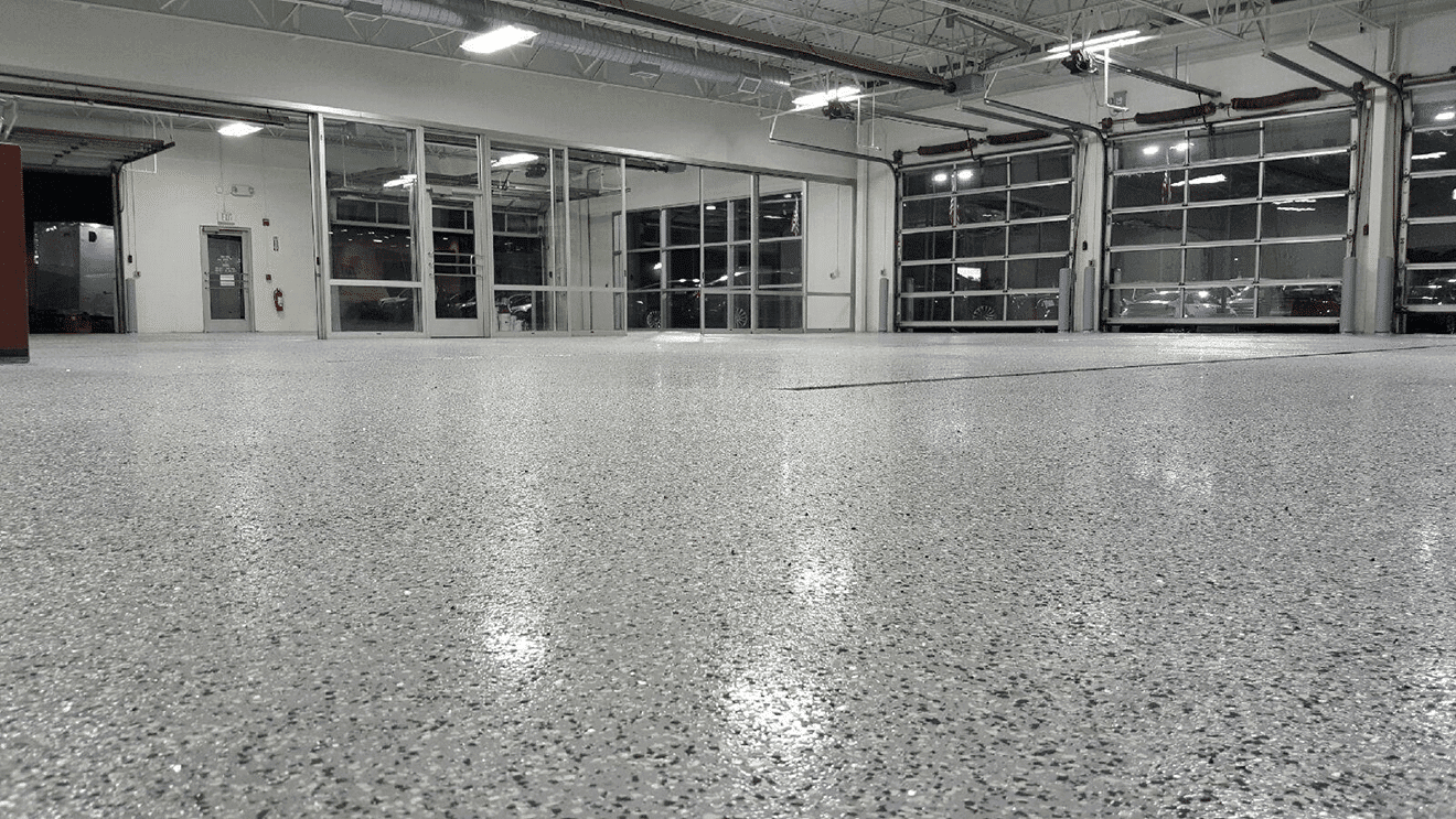 Featured epoxy flooring project