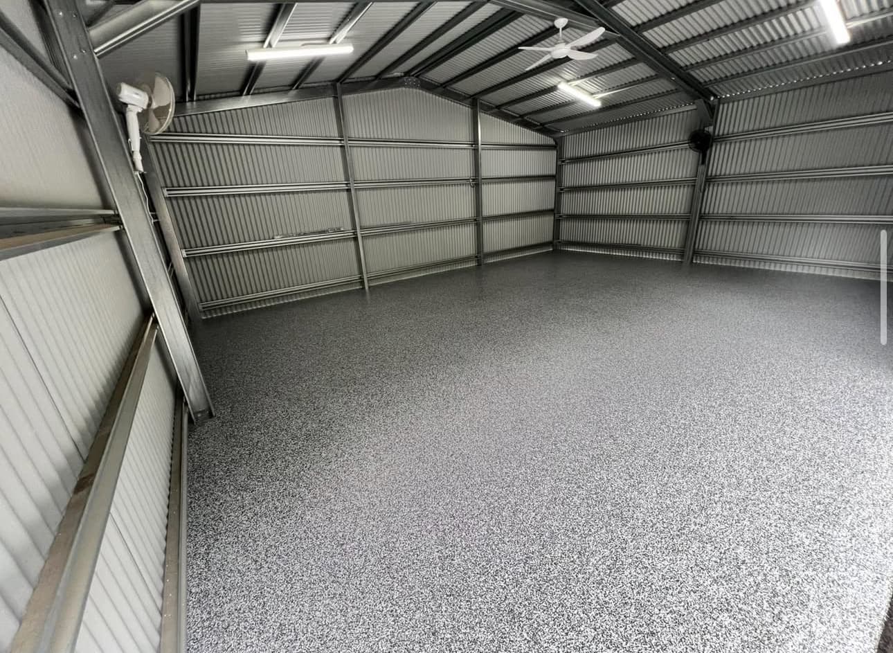 Featured epoxy flooring project