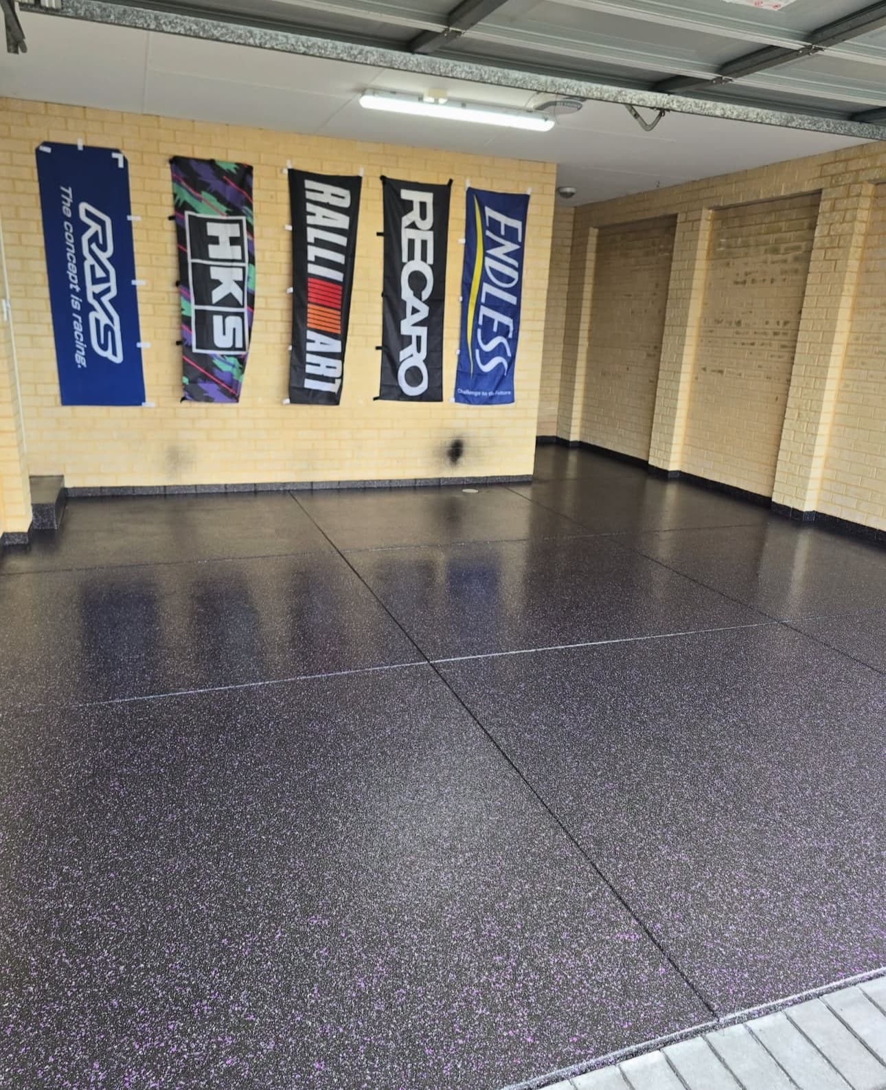 Featured epoxy flooring project