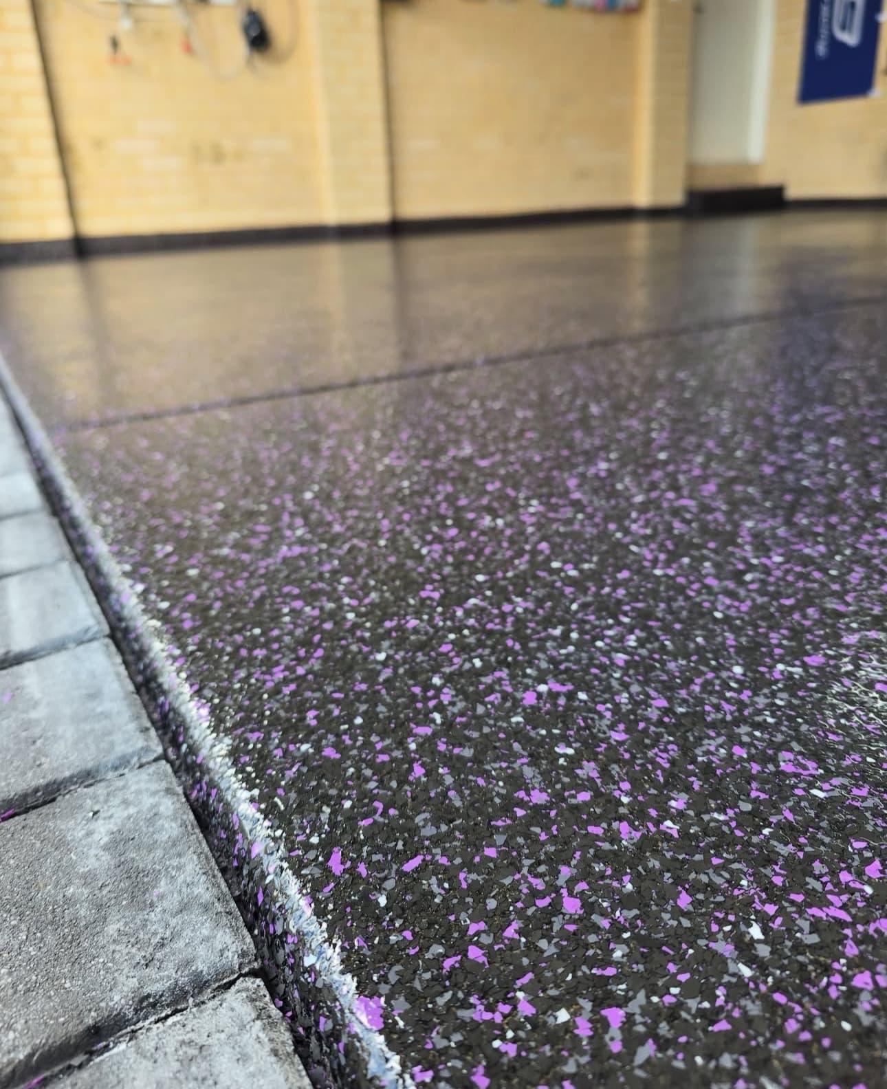 Featured epoxy flooring project