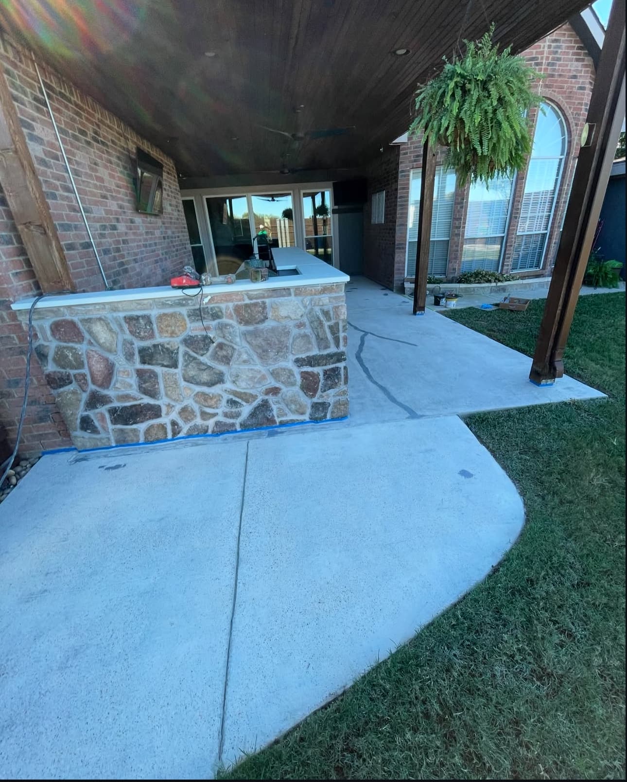 Featured epoxy flooring project