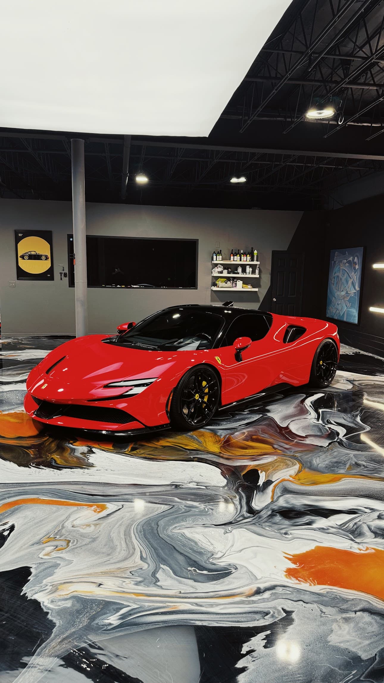 Featured epoxy flooring project